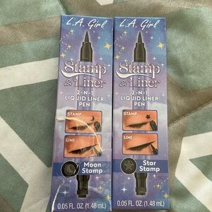 L.A. Girl Stamp & Liner 2-in-1 Liquid Liner Pen - Moon / Star